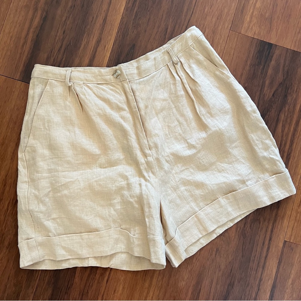 NWT Faithfull the Brand Les Deux Linen Shorts - Picture 4 of 9